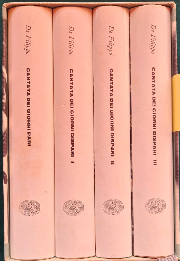 Il teatro di Eduardo - Cantata dei giorni pari; Cantata dei giorni dispari - in 4 Vol.