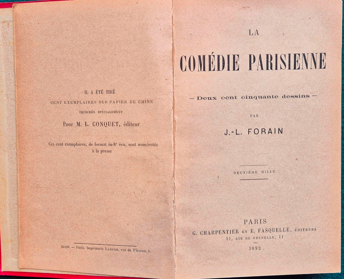 La comedie parisienne