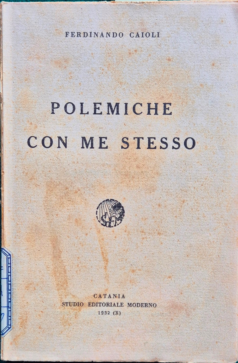 Polemiche con me stesso