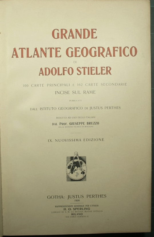 Large geographical atlas