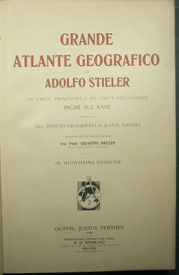 Large geographical atlas