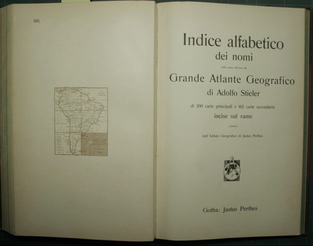 Large geographical atlas