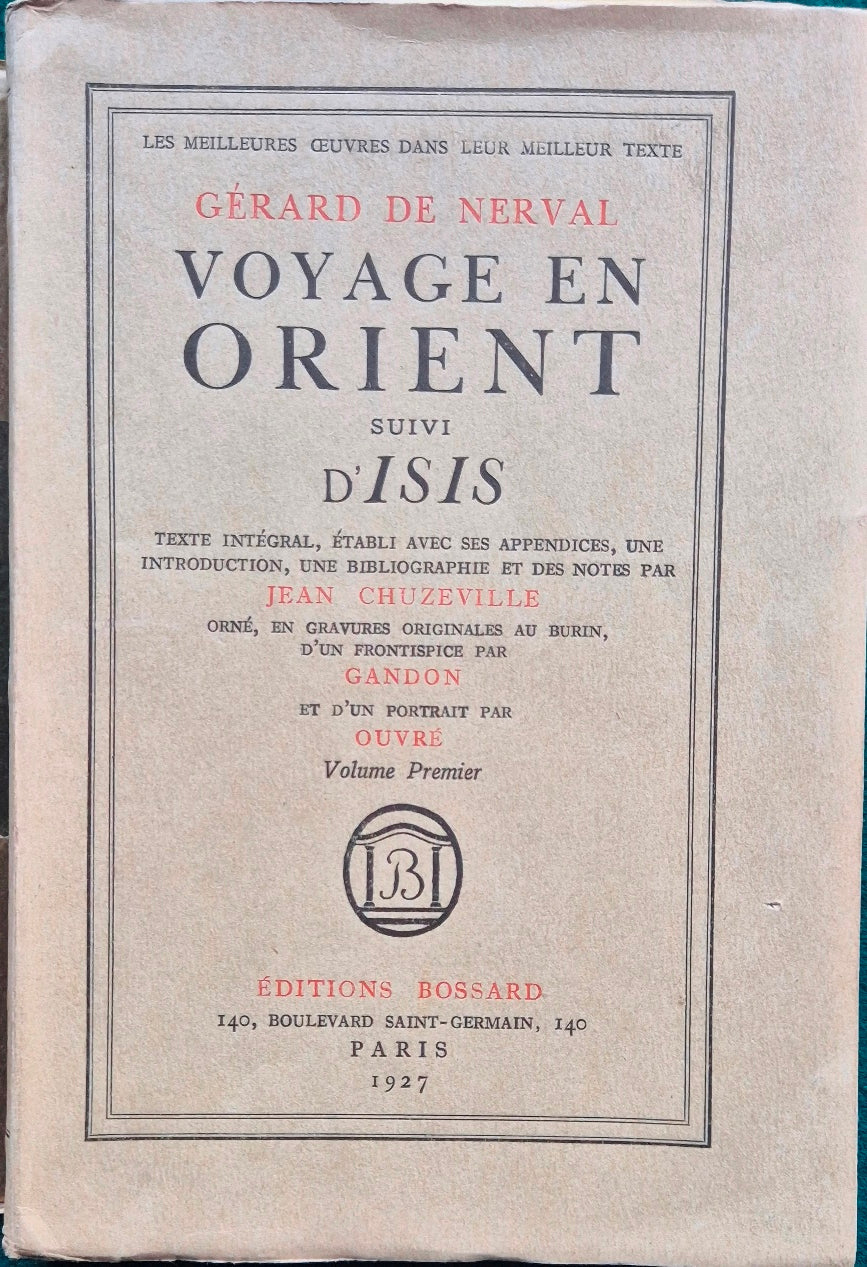 Voyage en Orient