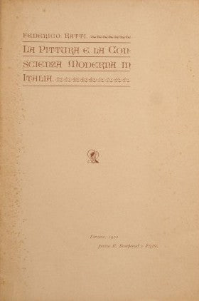 La pittura e la conscienza moderna in Italia