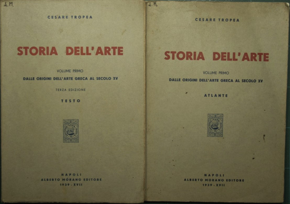Storia dell'arte. Vol. I: Dalle origini dell'arte greca al secolo XV