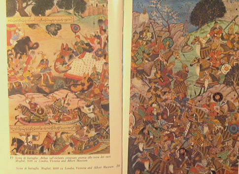 The Indian miniature.