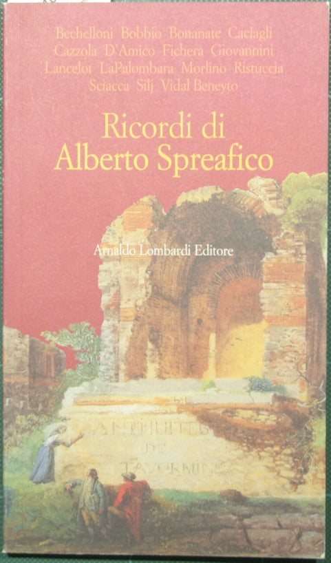 Memories of Alberto Spreafico