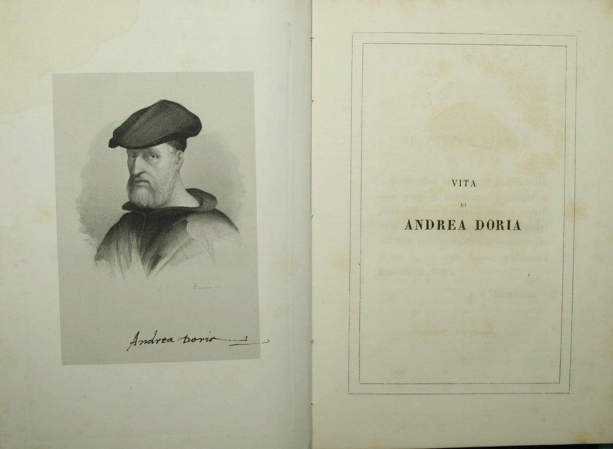Lives of Italy's illustrious men in politics and arms
