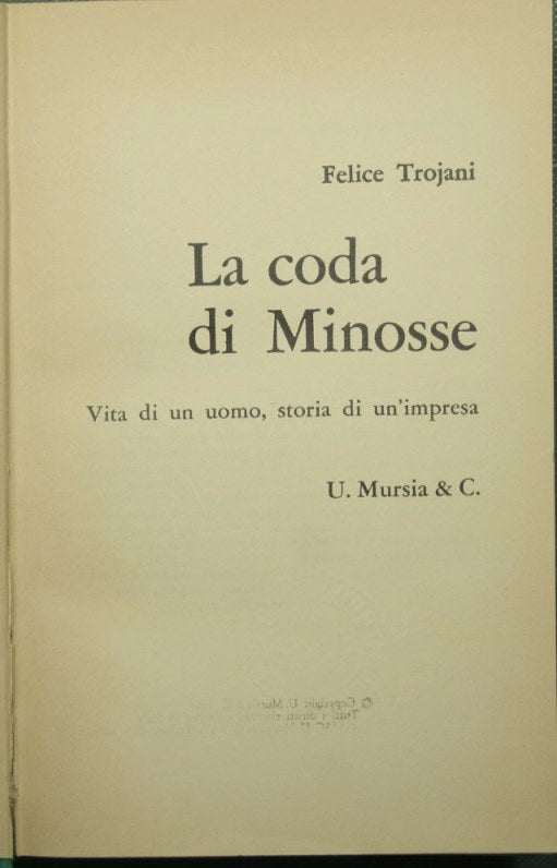 The tail of Minos