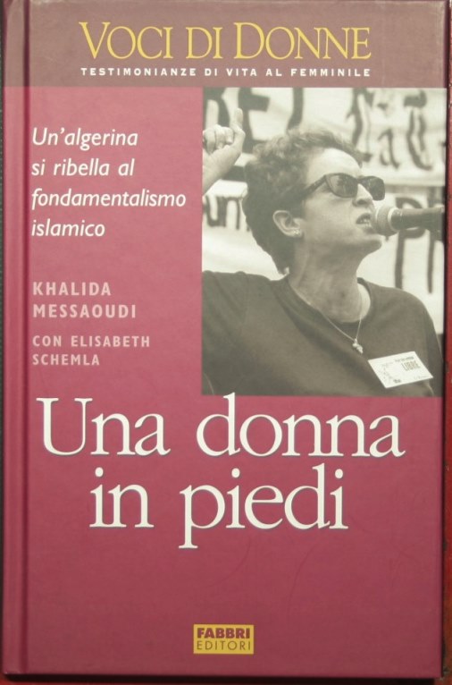 A woman standing