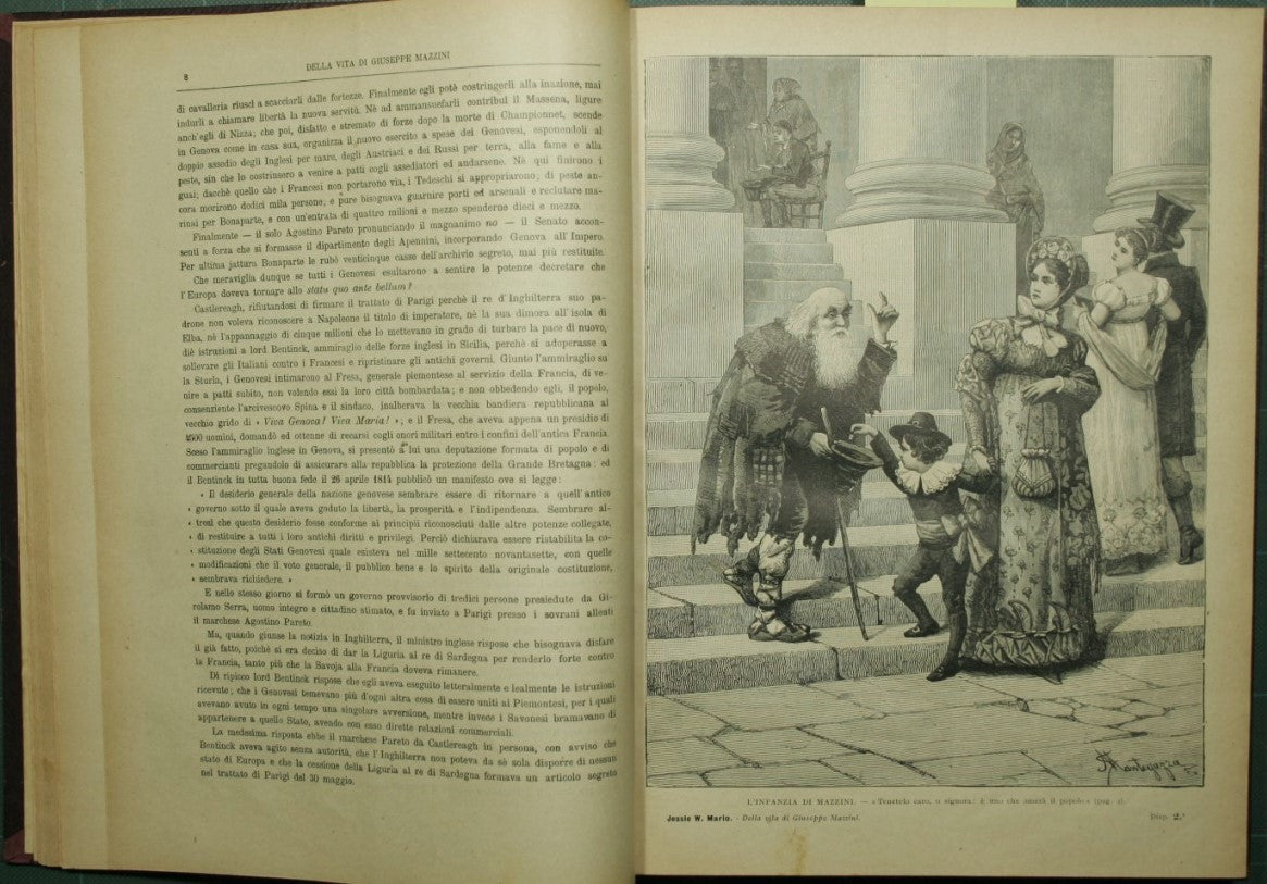 Of the life of Giuseppe Mazzini
