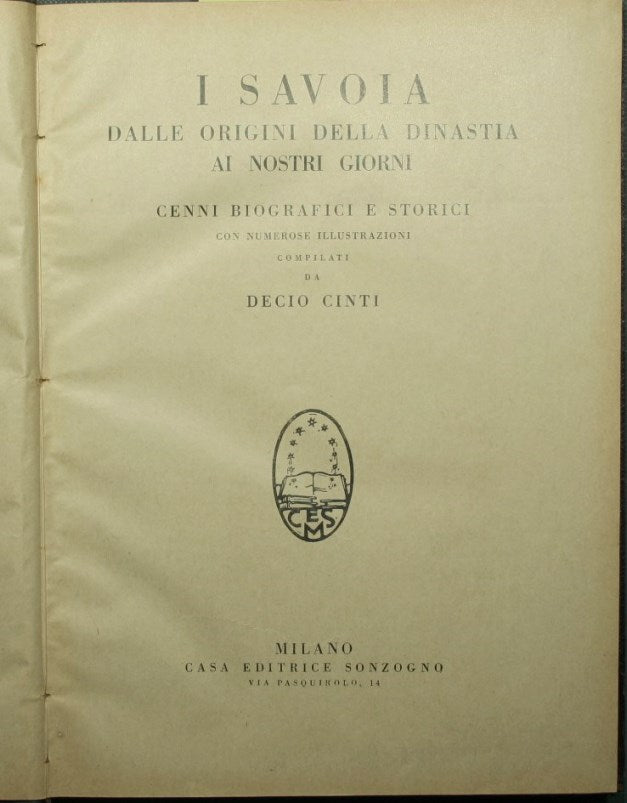 The Savoys from the origins of the dynasty to the present day