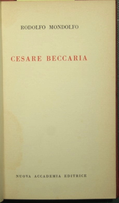 Cesare Beccaria