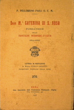 Suor M. Caterina di S. Rosa