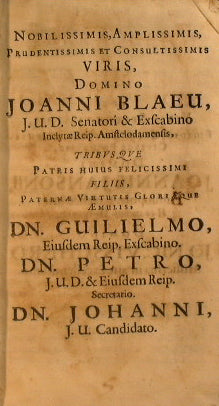 Orbis terraqueus in tabulis geographicis et hydrographicis descriptus, a Simone Paulli bibliopola Argentinensi