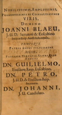 Orbis terraqueus in tabulis geographicis et hydrographicis descriptus, a Simone Paulli bibliopola Argentinensi