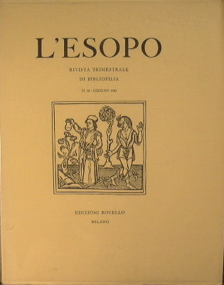 The Aesop. Quarterly Journal of Bibliophilia. Vintage 1983