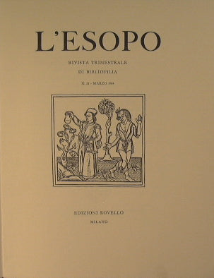 L'Esopo. Rivista Trimestrale di Bibliofilia. Annata 1984
