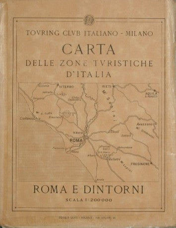 Carta delle zone turistiche d'Italia - Il cervino e il monte Rosa