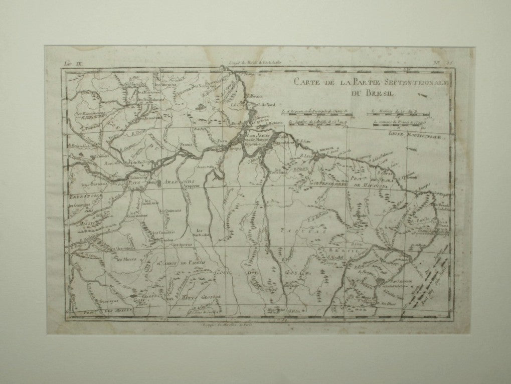 Carte de la partie septentrionale du Bresil - Analyse succincte de L'atlas dressé