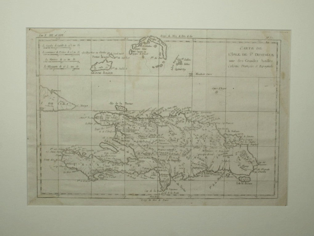 Mapa de la Isla de Santo Domingo y de las Antillas Mayores - Breve análisis del atlas vestido
