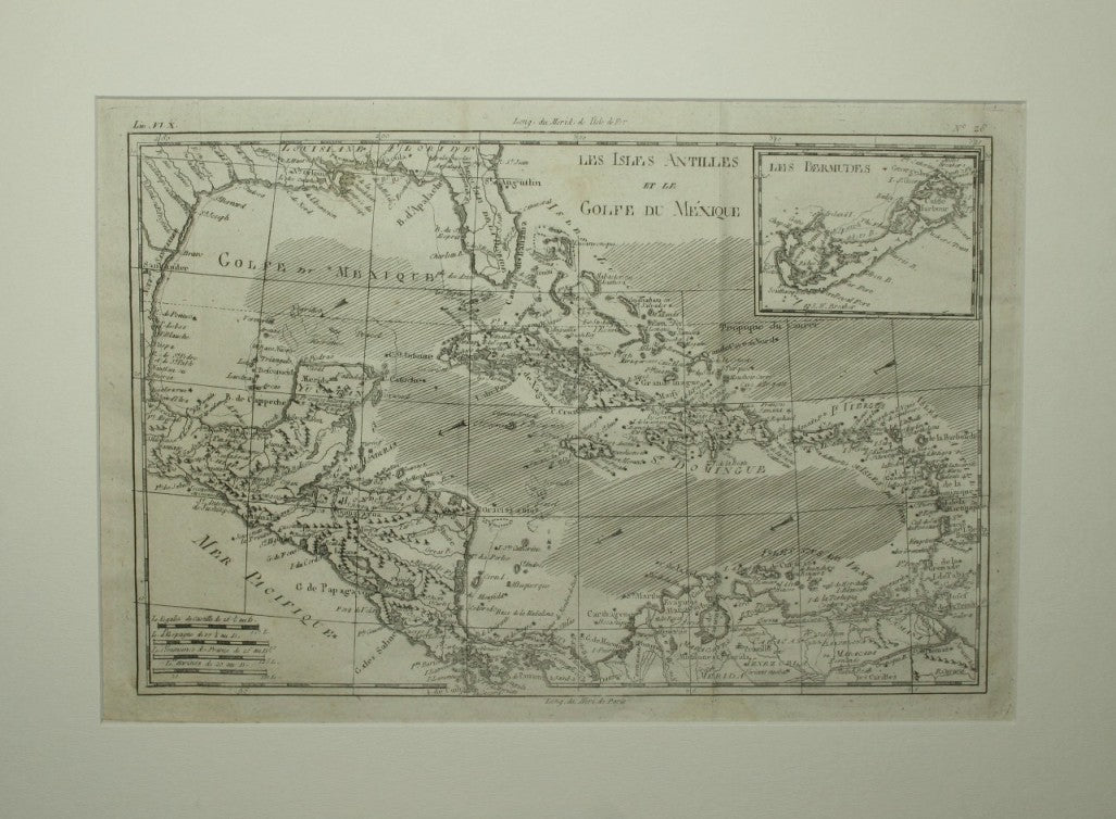 Les Isle Antilles et le Golfe du Mexique - Analyse succincte de L'atlas dressé