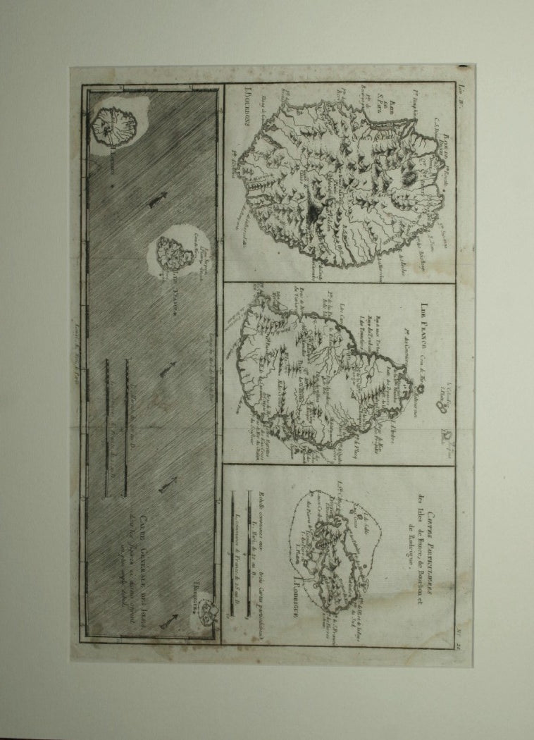 Carte generale des Isles - Analyse succincte de L'atlas dressé