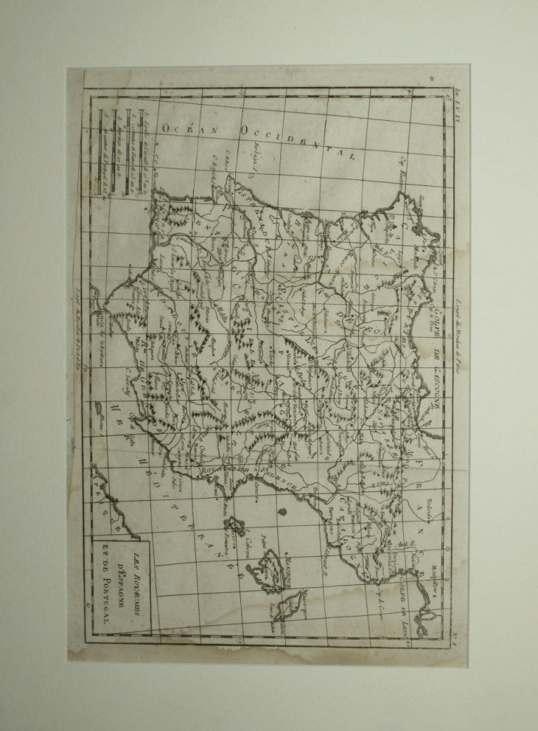 Les Royaumes d'Espagne et de Portugal - Análisis sucinto de L'atlas dressé