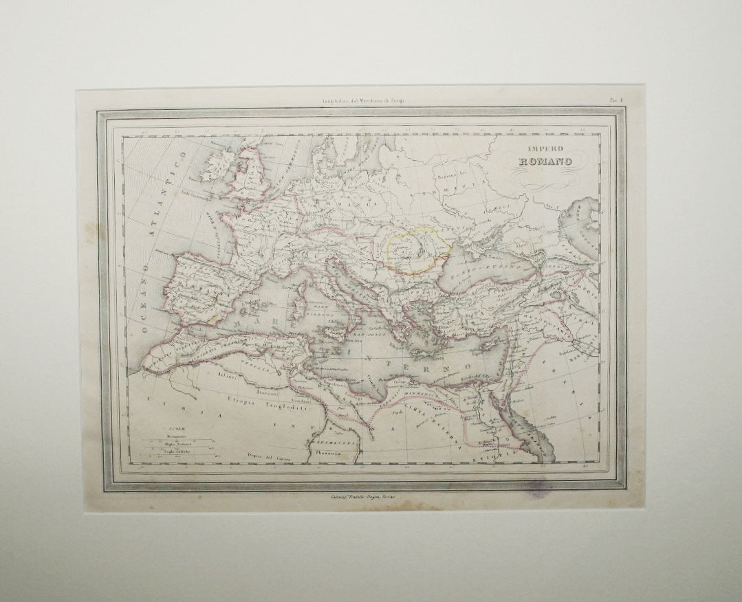 Carta dell'Impero Romano