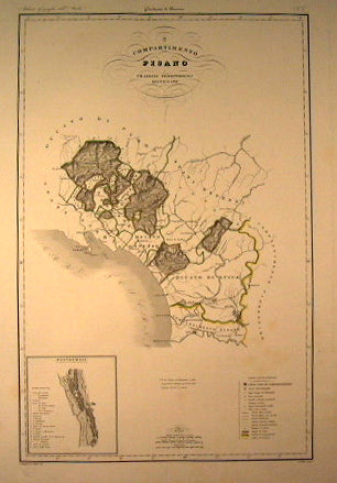 II bis Compartimento Pisano. Frazioni territoriali distaccate.