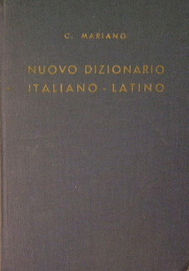 Nuovo dizionario Italiano-Latino