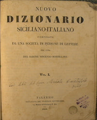 New Sicilian - Italian dictionary