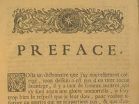 Diccionario italiano y diccionario francés italien, et francois del Sr. Giovanni Veneroni