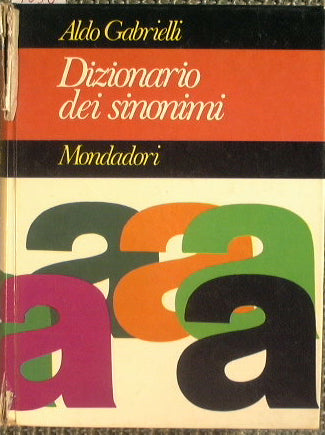 Dizionario dei sinonimi