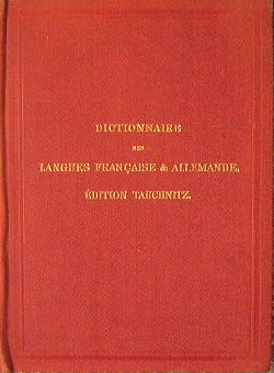 Nouveau Dictionnaire de Poche des Langues Francaise et Allemande