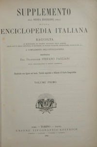 Suplemento de la sexta edición de la Nueva Enciclopedia Italiana