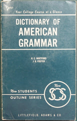 Dictionary of american grammar and usage