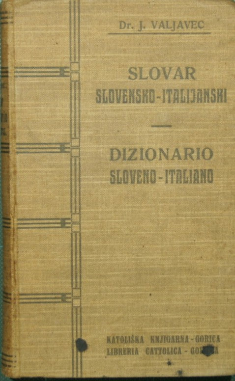 Dizionario sloveno italiano