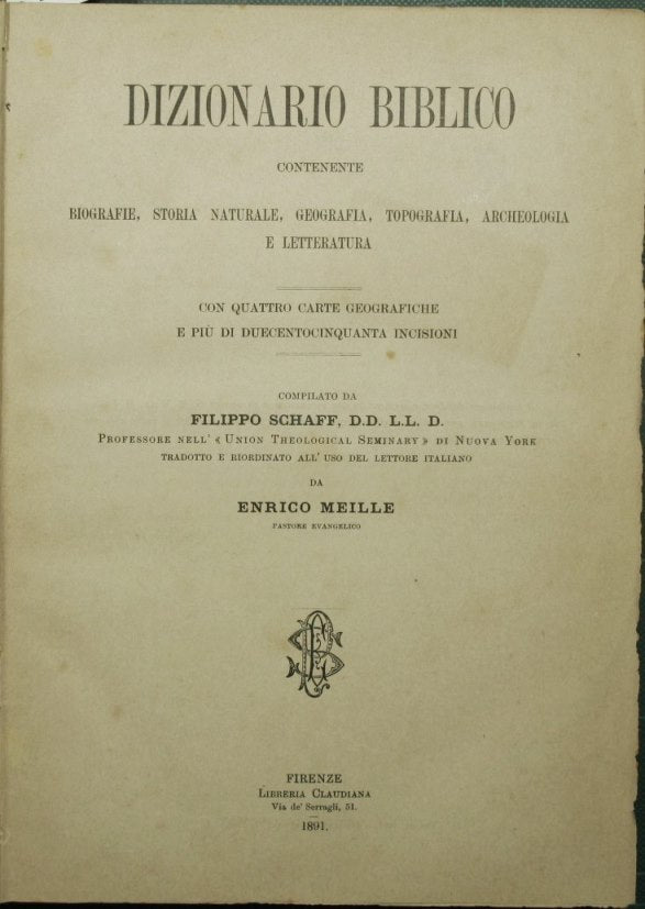 Dizionario biblico
