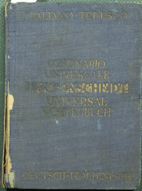 Langenscheidts universal-worterbuch italienisch