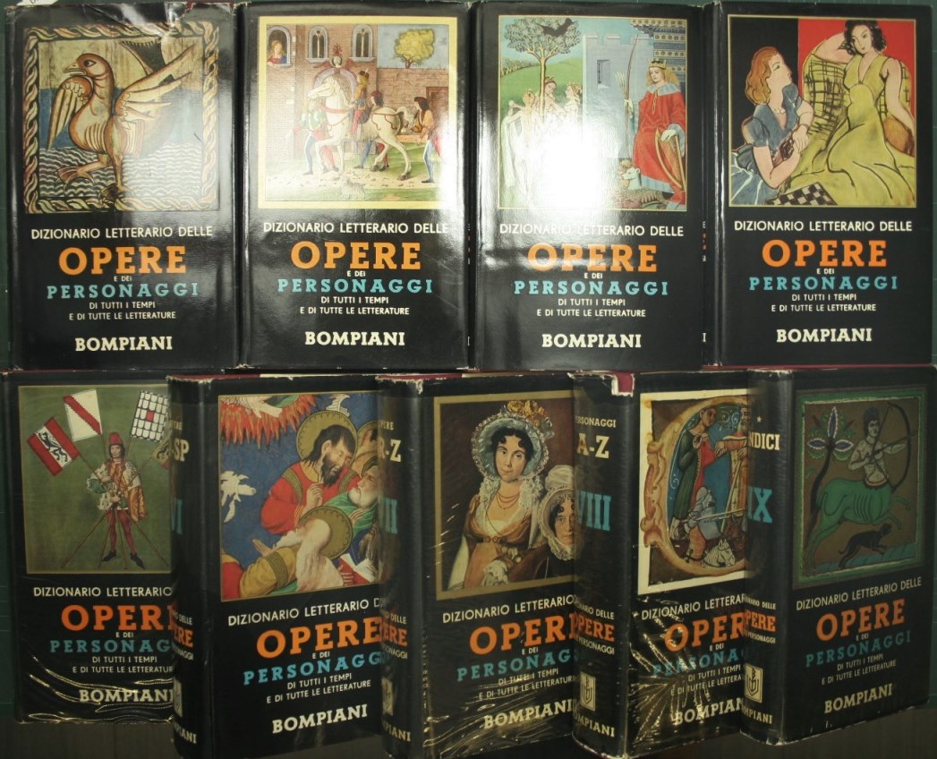 Dizionario letterario Bompiani delle opere e dei personaggi di tutti i tempi e di tutte le letterature