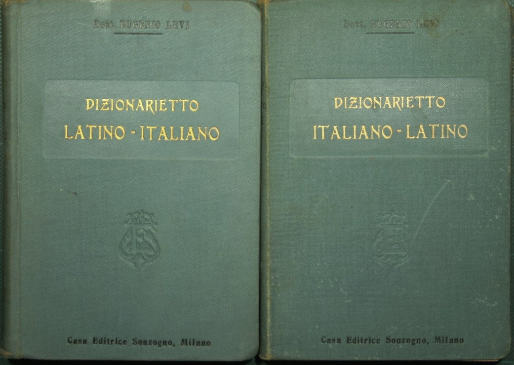 Dizionarietto latino-italiano; Dizionarietto italiano-latino