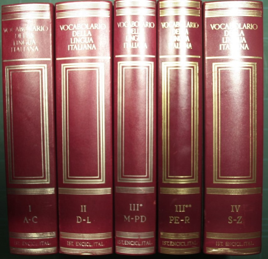 Vocabulary of the Italian language