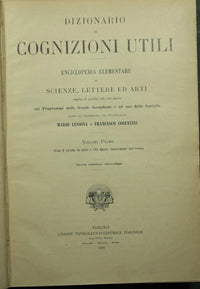 Dizionario di cognizioni utili