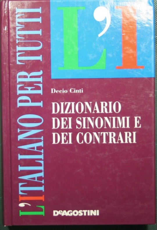 Dictionary of synonyms and antonyms