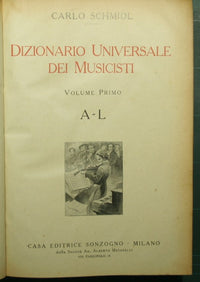 Universal dictionary of musicians