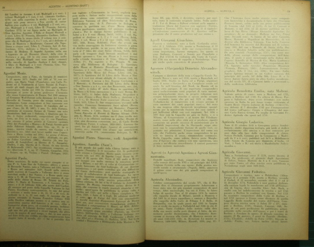 Universal dictionary of musicians