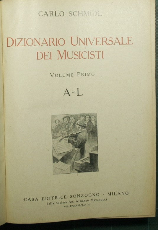 Universal dictionary of musicians
