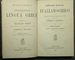 Ddizionario manuale italiano-greco