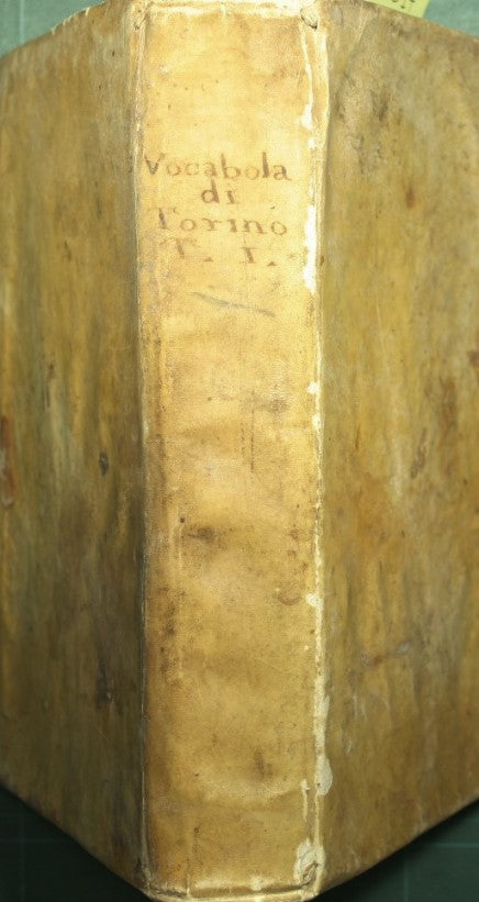 Vocabolario italiano e latino, diviso in due tomi - Vol. I